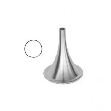 Hartmann Ear Speculum Fig. 3 Stainless Steel, 3.6 cm / 1 1/2" Diameter 6.0 mm Ø 